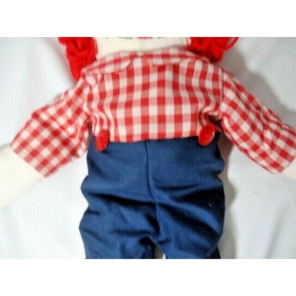 Vintage 1979 Handmade Raggedy Andy Doll Toy Collectible 21-inches Fabric - Picture 3 of 4